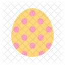Polkadot egg  Icon