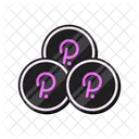 Polkadot Coin Cryptocurrency Icon