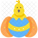 Pollito De Pascua Icono