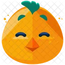 Pollo Emoji Cara Icono