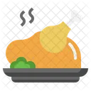Pollo asado  Icono