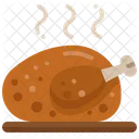 Pollo Asado Comida Comida Icono