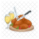 Pollo Asado Pollo Comida Icon