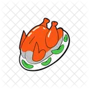 Pollo completo  Icono
