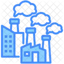 Pollutant Air Factory Icon
