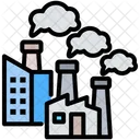 Pollutant Air Factory Icon