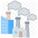 Pollutant Air Factory Icon
