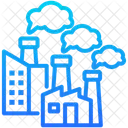 Pollutant Air Factory Icon