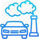 Pollutant Vehicle Car Icon