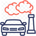 Pollutant Vehicle Car Icon