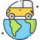 A Earth Car Vechicle Icon