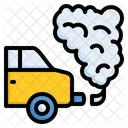 Pollution Smoke Car Icon