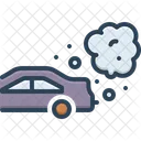Pollution Carbon Chimney Gas Icon