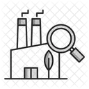 Pollution Analysis Environmental Contamination Impact Icon