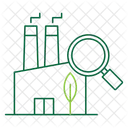 Pollution Analysis Environmental Contamination Impact Icon