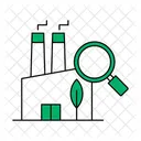 Pollution Analysis Environmental Contamination Impact Icon