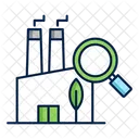 Pollution Analysis Environmental Contamination Impact Icon