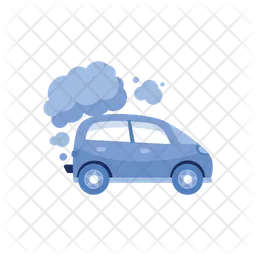 Pollution Car  Icon