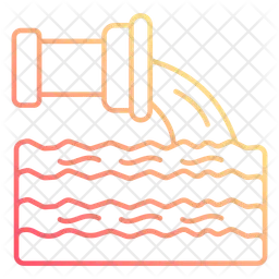Pollution de l'eau  Icône