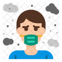 Pollution Mask  Icon