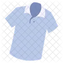 Polo Collar T Shirt Icon