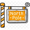 Polo Norte Geleira Norte Icon