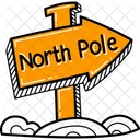 Polo Norte Geleira Norte Icon