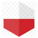 Polonia Pais Bandeira Ícone