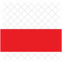 Bandera Pais Polonia Icono