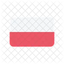 Polonia Bandeira Pais Ícone