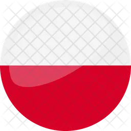 Polonia Flag Icono