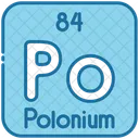 Polonio Quimica Tabla Periodica Icono