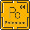 Polonium Preodic Table Preodic Elements Icon