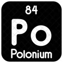 Polonium Chemistry Periodic Table Icon