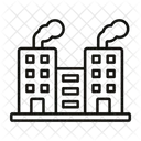 Poluicao Cidade Aquecimento Global Ícone