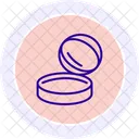 Polvo Translucido Icono
