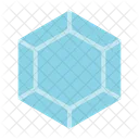 Polygonal Diamond  Icon