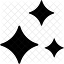 Lichter Polygon Dekoration Symbol