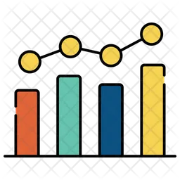 Polyline Chart  Icon