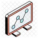 Polyliniendiagramm Grafik Infografik L Symbol