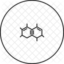 Polymere Science Hexagone Icône