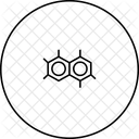 Polymere Science Hexagone Icône