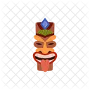 Tiki Mask Vector Icon