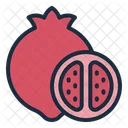 Pomegranate Fruit Food Icon