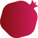 Pomegranate Food Fruit Icon