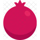 Pomegranate Vegetable Food Icon