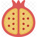 Pomegranate Fruit Food And Restaurant Icon
