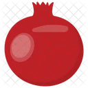 Pomegranate Red Seeds Icon
