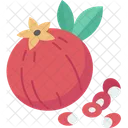 Pomegranate Fruit Juicy Icon