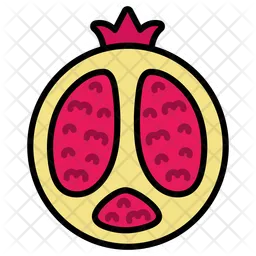 Pomegranate-cut  Icon